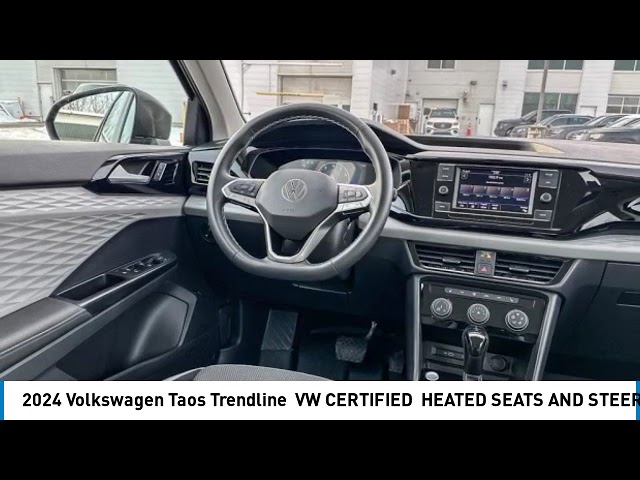 2024 Volkswagen Taos Trendline | VW CERTIFIED | HEATED SEATS in Cars & Trucks in Strathcona County