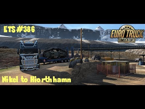 ETS#386  Transporting a 11 Tons Machine Belt from Nikel to Hiorthhamn 206 KM