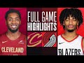 CAVALIERS at TRAIL BLAZERS | FULL GAME HIGHLIGHTS | November 15, 2023