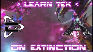 Ark Extinction - How to learn tek engrams