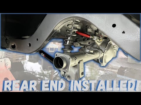 1989 Box Chevy Build Ep.44- Painting/Installing 1995 Impala SS Rear End And QA1 Upper Trailing Arms!