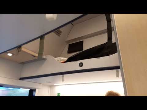 New NightJet couchette car interior