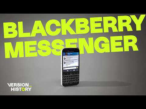 How BlackBerry Messenger lost the messaging wars | Version History