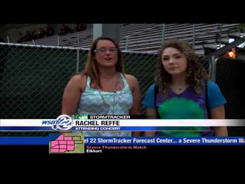 Severe weather forces early start to 4-H Fair concert