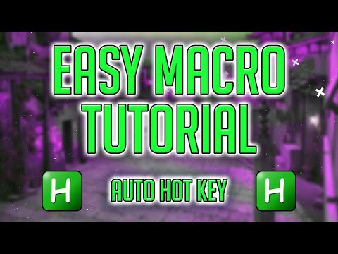 EASY MACRO TUTORIAL | AUTOHOTKEY | BY PEACEFUL LEMON