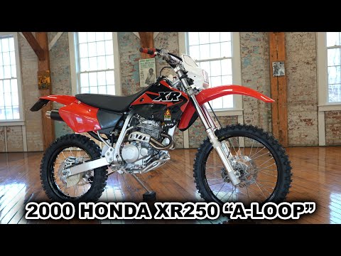 STUNNING 2000 HONDA XR250 A-LOOP OFFROAD KIT & BUILT ENGINE