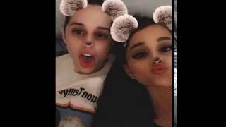 Ariana Grande and Pete Davidson Instagram Stories PT 5