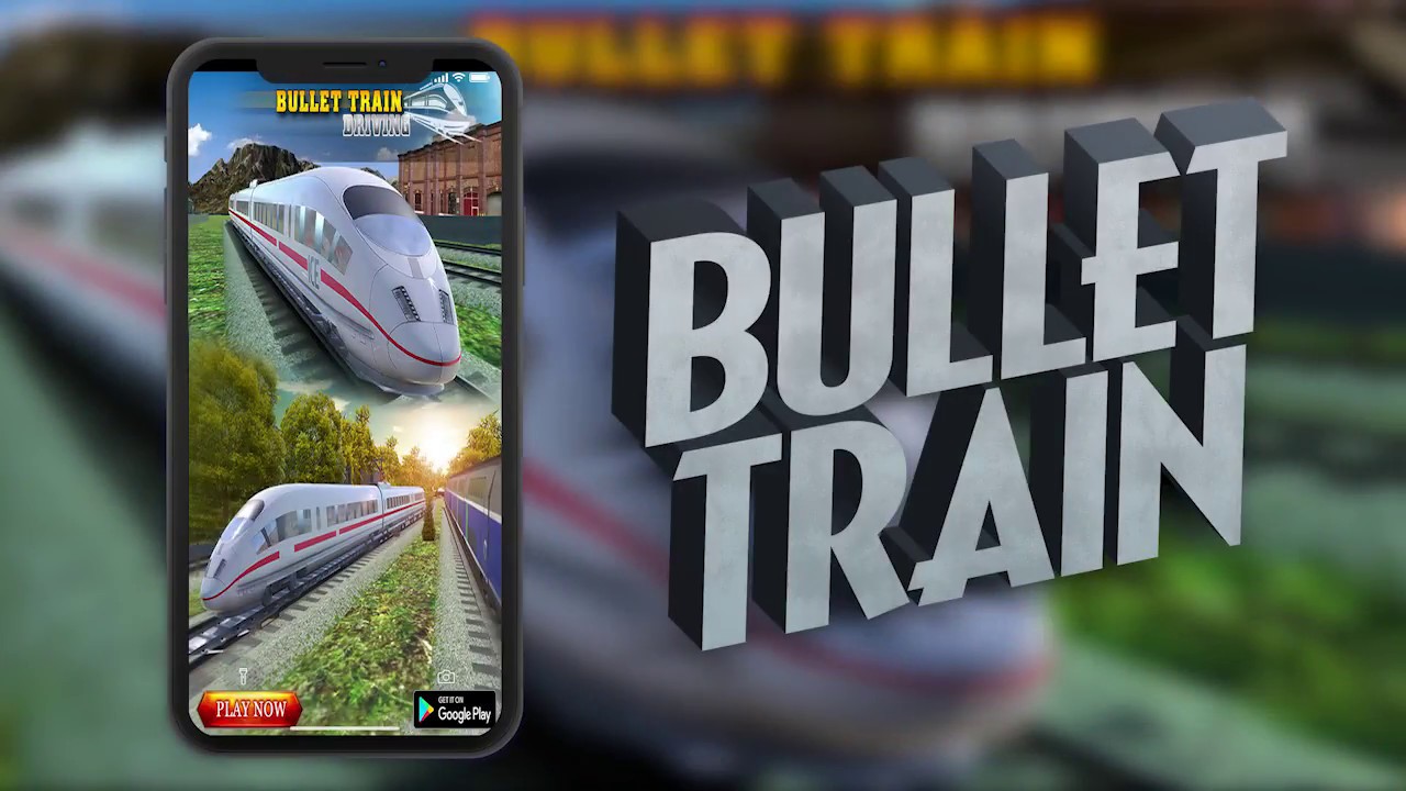 Bullet Train Driving Super Fast Train Games 2018