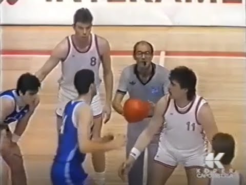 Sabonis vs Italy (1989 Eurobasket)