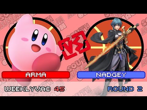 WeeklyVac 45 - SSBU - Arma (Kirby) vs Nadgey (Byleth)