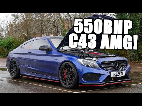 This *550BHP* Stage 3 C43 AMG is CRAZY!