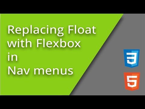 Replacing Float with Flexbox in Nav Menus