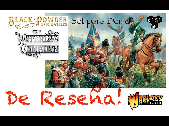 Vídeo relacionado con Warlord Black Powder Epic Battles Waterloo: Brigada de Caballería Pesada Francesa Militar Mesa Superior Wargaming Kit de modelo de plástico 312002003