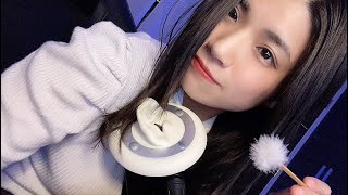 【ASMR】睡眠の質を高める癒しの音を｜眠れないときに聞いてください🌙/耳かき、炭酸、オノマトペ/ear cleaning ,water bubble【バイノーラル】