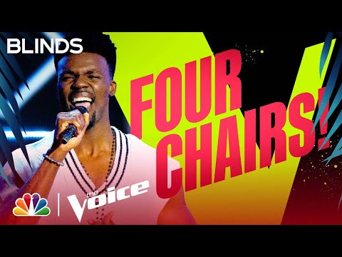 Andrew Igbokidi Performs Billie Eilish's "when the party's over" | The Voice Blind Auditions 2022