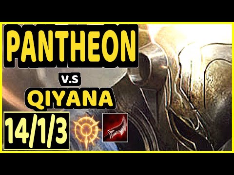 HY0G4 (PANTHEON) vs QIYANA - 14/1/3 KDA JUNGLE CHALLENGER GAMEPLAY - BR