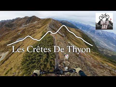 Riding the Epic Crêtes de Thyon Ridge — Valais MTB Tour with Friends (Ep.1)