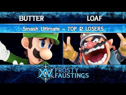 Frosty Faustings XV 2023 Top 12 Losers - Butter (Luigi) vs loaf (Wario) - Smash Ultimate