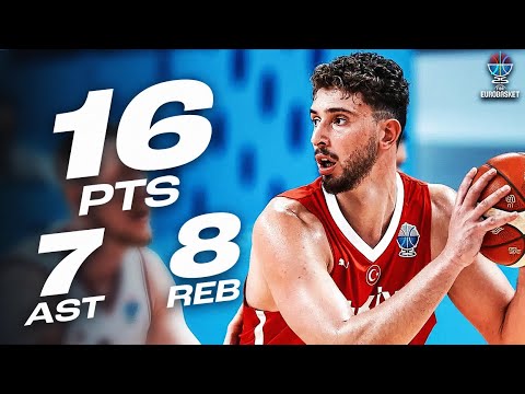 Alperen Sengun Does It All vs Latvia | FIBA EuroBasket 2025 | August 27, 2025
