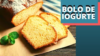 Bolo de iogurte fofinho! A melhor receita low carb de bolo tipo Pullman!