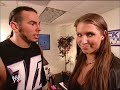 Stephanie McMahon Matt Hardy Backstage SmackDown 12 19 2002 HD