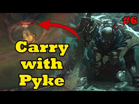 CARRY with PYKE SUPPORT | Guide & Montage | League of legends