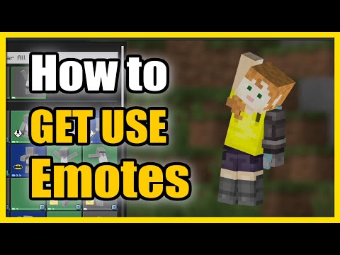 How to Get & Use Emotes in Minecraft Bedrock (Fast Tutorial)