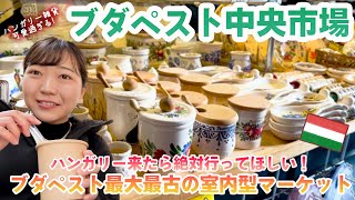 🇭🇺ブダペスト中央市場⭐️ここは天国？！雑貨大好きなハンガリー在住日本人のオススメ