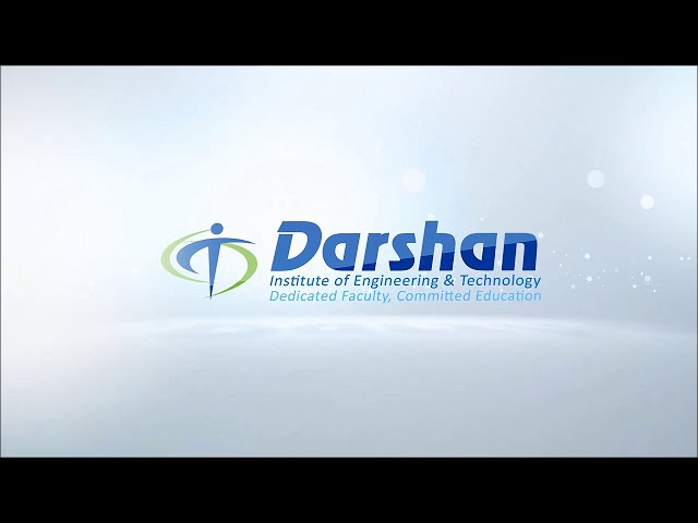 Darshan Institute of Engineering & Technology видео №1