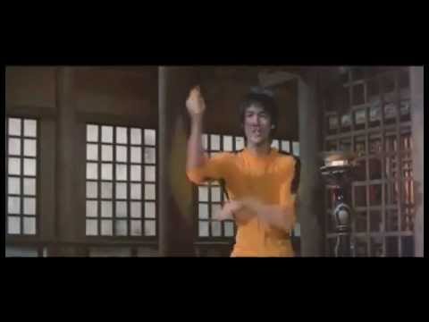 Bruce Lee Vs Michaelangelo Nunchaku Battle
