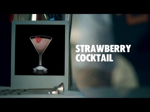 STRAWBERRY COCKTAIL DRINK RECIPE - HOW TO MIX