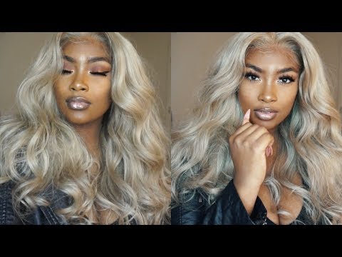 EPIC ASH BLONDE HAIR TUTORIAL + REVIEW FOR...