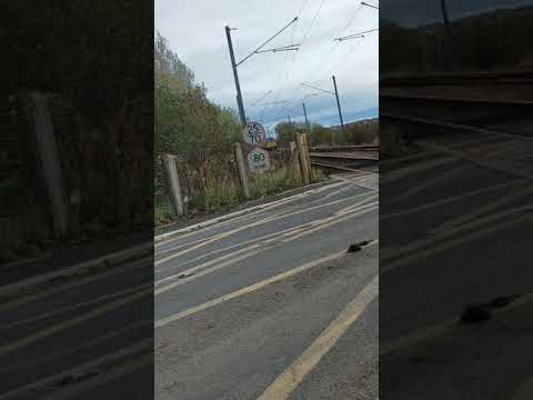 GBRF class 60 at bolden lane level crossing