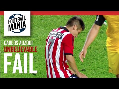 Unbelievable FAIL - Carlos Auzqui (Estudiantes/ARG) vs. Peñarol