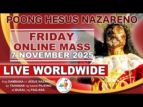 LIVE: Quiapo Church Mass Today · 7 November 2025 (Friday) · HEALING MASS