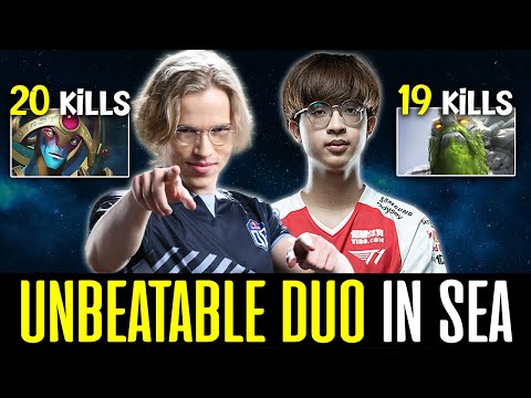 Topson & 23savage DUO - 39 KILLS TOTAL?! DOTA 2