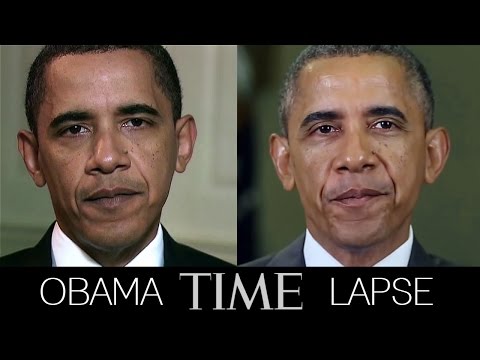 A Time-Lapse Of Barack Obama From 2009 &#8211; 2014