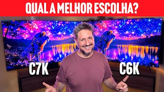 TCL C6K vs C7K: Qual a melhor pra VOCÊ?