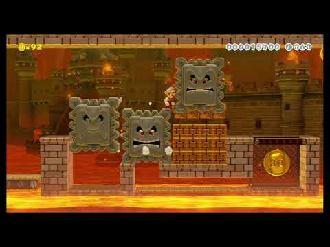 Eric's Super Mario Maker 2 Levels: Meowser's Stronghold: Part 1