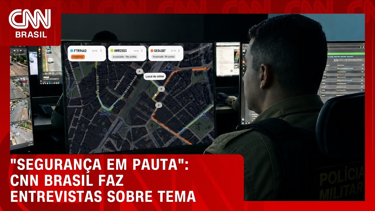 CNN Brasil faz entrevistas sobre segurança pública; veja cronograma | CNN AGORA