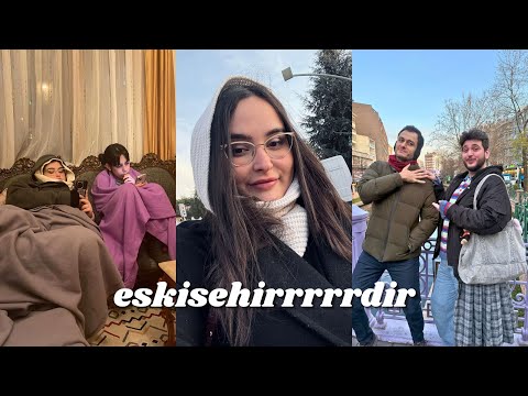 ESKİSEHİRDE KAOS  VLOG - YÜREĞİM DONDU, TRENDE AŞK, KIZ İSTEME MERASİMİ