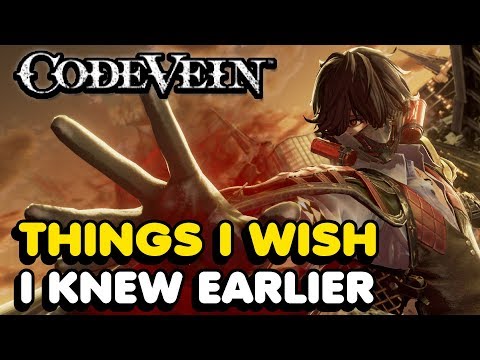 Things I Wish I Knew Earlier In Code Vein (Tips & Tricks)