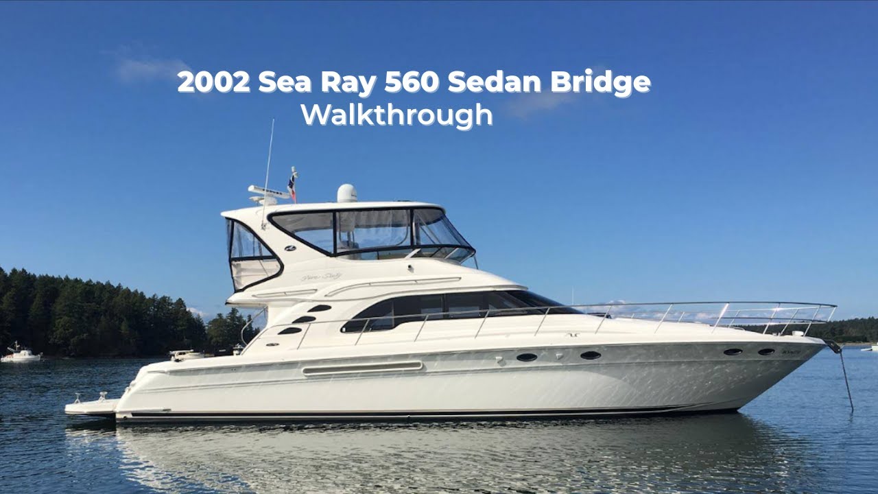 Pre-Owned 2002 Sea ray 560 Sedan Bridge for Sale | Vancouver, BC | M&P Yacht Centre | 678c2da7dd2070a5b007d17f
