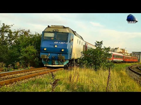 Trafic Feroviar pe Apus - Rail Traffic on Sunset in Oradea - 25 September 2014