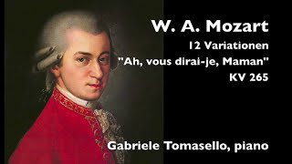 Mozart twinkle twinkle little star 12 variations piano