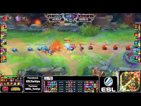 ESL Türkiye Go4LoL #82. Turnuvası Final - AHRAZ Esports vs. Nimbus e-Sports Club (Brcevik)