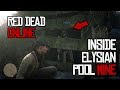 How to get inside the elysian pool mine glitch in red dead online