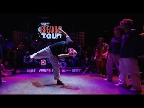 Bboy commentary: BreakinMIA VS Dosu, Ricky Rulez, Ookie | Finals | Philly Open