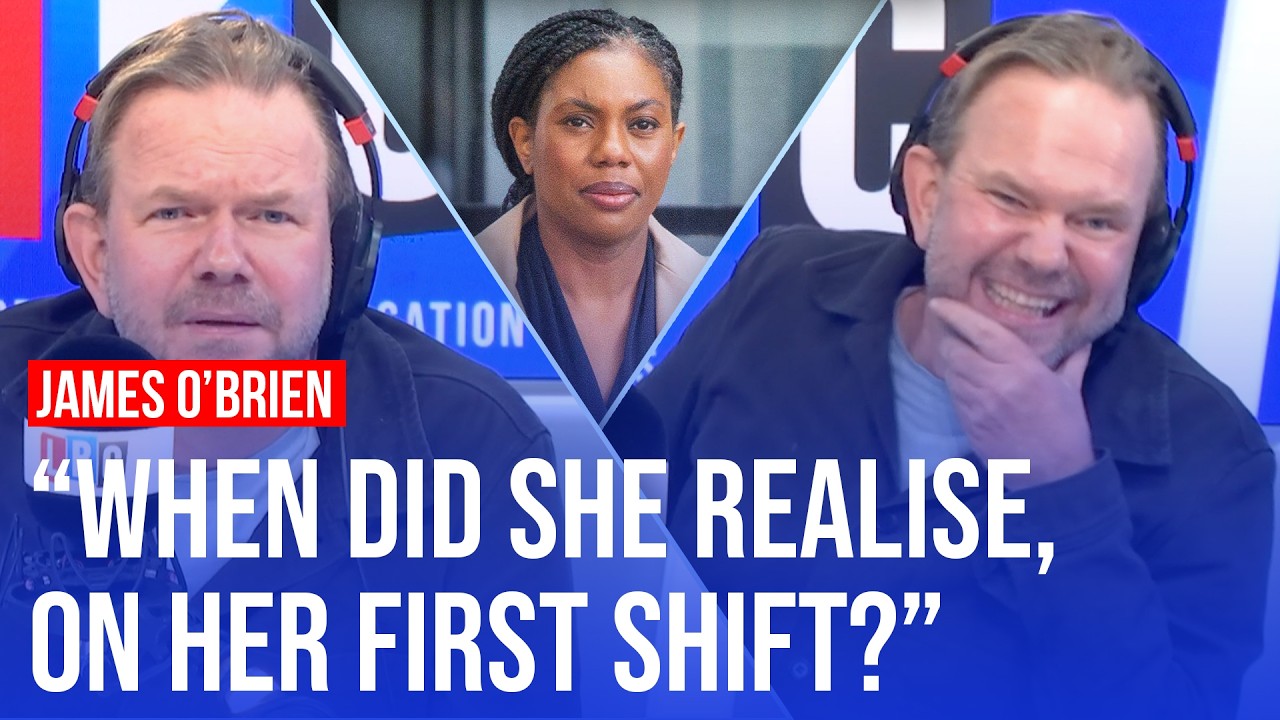 Kemi Badenoch became 'working class' at McDonalds - James O'Brien reacts | LBC