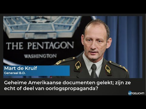 Uitgelicht! 12 april 2023 - Mart de Kruif over gelekte overheidsdocumenten in Amerika